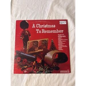 Columbia A Christmas To Remember Vinyl LP 12" Black Good 1977 Holiday Various